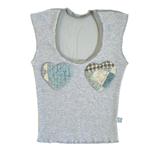 Quilted Hearts Baby Tee